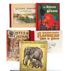 ENFANTINA - Lot de 5 livres anciens et m