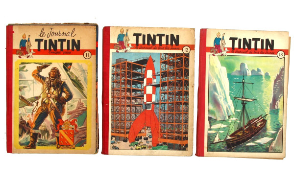 TINTIN - Rares recueils Journal de Tinti