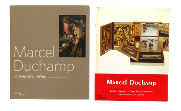 Marcel DUCHAMP - 2 livres ed. du Centre 