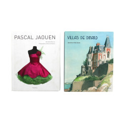 Lot de 2 livres: "Villas de Dinard" ill.