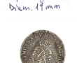 France - Louis XIV, 4 sols 1691 Lyon, ar