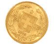 Pièce de 20 F Suisse en or "1889"