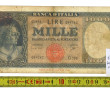 Italie - Billet de mille lires, 14 août 