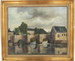 D.LUCAS (Xxème) "St Goustan, Auray", hui