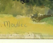 Yves Guillaume MOULLEC (Xxème) "Marine, 