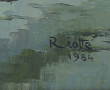 RIOTTE (Xxème) "Cimetière de bateaux ou 