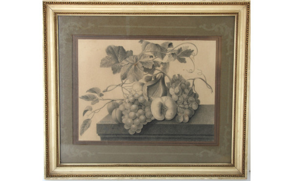 Ecole Française fin XIXème "Nature morte