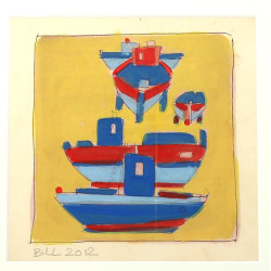 BILL (Daniel MAZE, Xxème) "Bateaux de pê