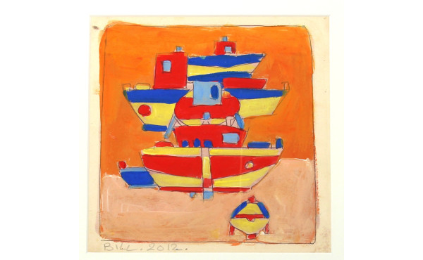 BILL (Daniel MAZE, Xxème) "Bateaux de pê