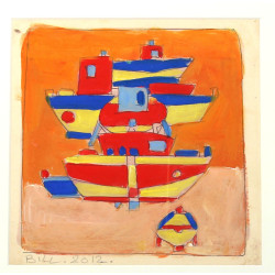 BILL (Daniel MAZE, Xxème) "Bateaux de pê