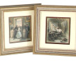 Lot de 3 gravures encadrées dont "Les No