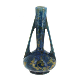 PIERREFONDS - Vase à deux anses en grès 