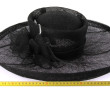 Chapeau de cérémonie noir, marque Marks 