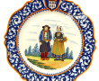 HENRIOT Quimper (vers 1920/1930) - Plat 