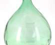 Dame jeanne en verre vert, H 37,5 cm