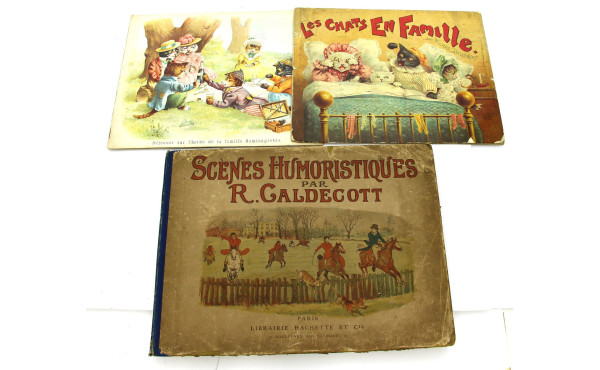 R. GALDECOTT. "Scénes humoristiques" Lib