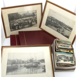 CARTES POSTALES - Lot comprenant 2 class