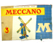 MECCANO - Coffret n° 3 (qqs manques, qqs