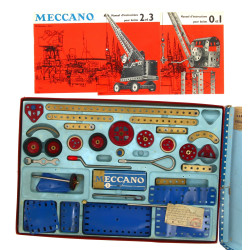 MECCANO - Coffret n° 3 (qqs manques, qqs