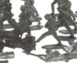 44 figurines en plomb anciennes: les sol