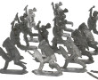 44 figurines en plomb anciennes: les sol