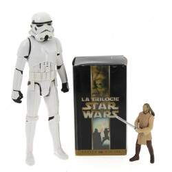 STAR WARS - 2 figurines en plastique + c