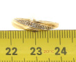 Petite bague jonc en or jaune 18 carats,