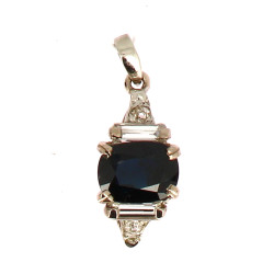 Pendentif en or gris 18 carats (non poin