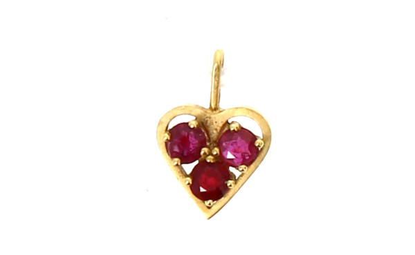 Petit pendentif en or jaune 18 carats, p