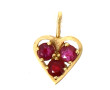 Petit pendentif en or jaune 18 carats, p