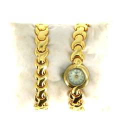 Lot de bijoux fantaisie, qq montres brac