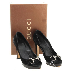 GUICCI - Paire de chaussures ouvertes de