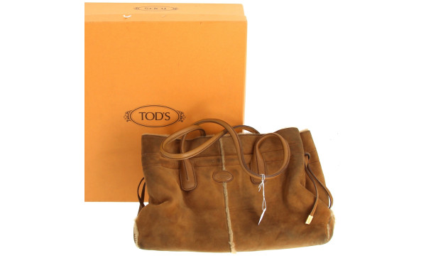 TOD'S - Sac de dame en mouton retourné (