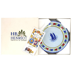 HB Henriot Quimper France - Assiette en 