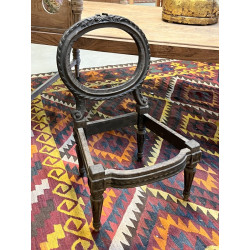 Carcasse de fauteuil d'enfant ancien en 