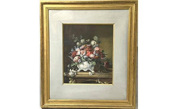 Louis GERMAIN (1827-1910) "Bouquet de fl