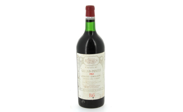 1 Mg Ch GRAND PONTET 1964 St Emilion gra