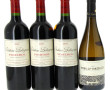 Lot de 4 bouteilles: - 3 B POMEROL Ch B