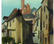 Jacques DURIX (Xxème) "Rue de village", 