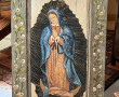 "Vierge de Guadaloupe", technique mixte 