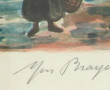 Yves BRAYER (1907-1990) "Paysage animé, 