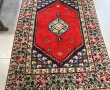 Tapis marocain en laine points noués dan