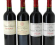 Lot de 4 bouteilles: - 1 B St EMILION G