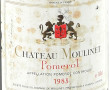 1 Mg Ch MOULINET 1983 Pomerol