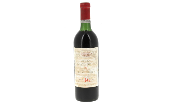 1 B Ch GRAND PONTET 1964 St Emilion gran