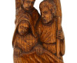 NATIVITE - Sujet en bois sculpté, H 50 c