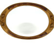 Miroir ovale vers 1920/1925 en bois et s