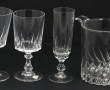 CRISTAL D'ARQUES - 9 verres à eau (H 16 