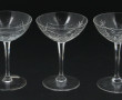 8 coupes à champagne en cristal