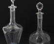 Carafe en cristal avec bouchon, H 36 cm 